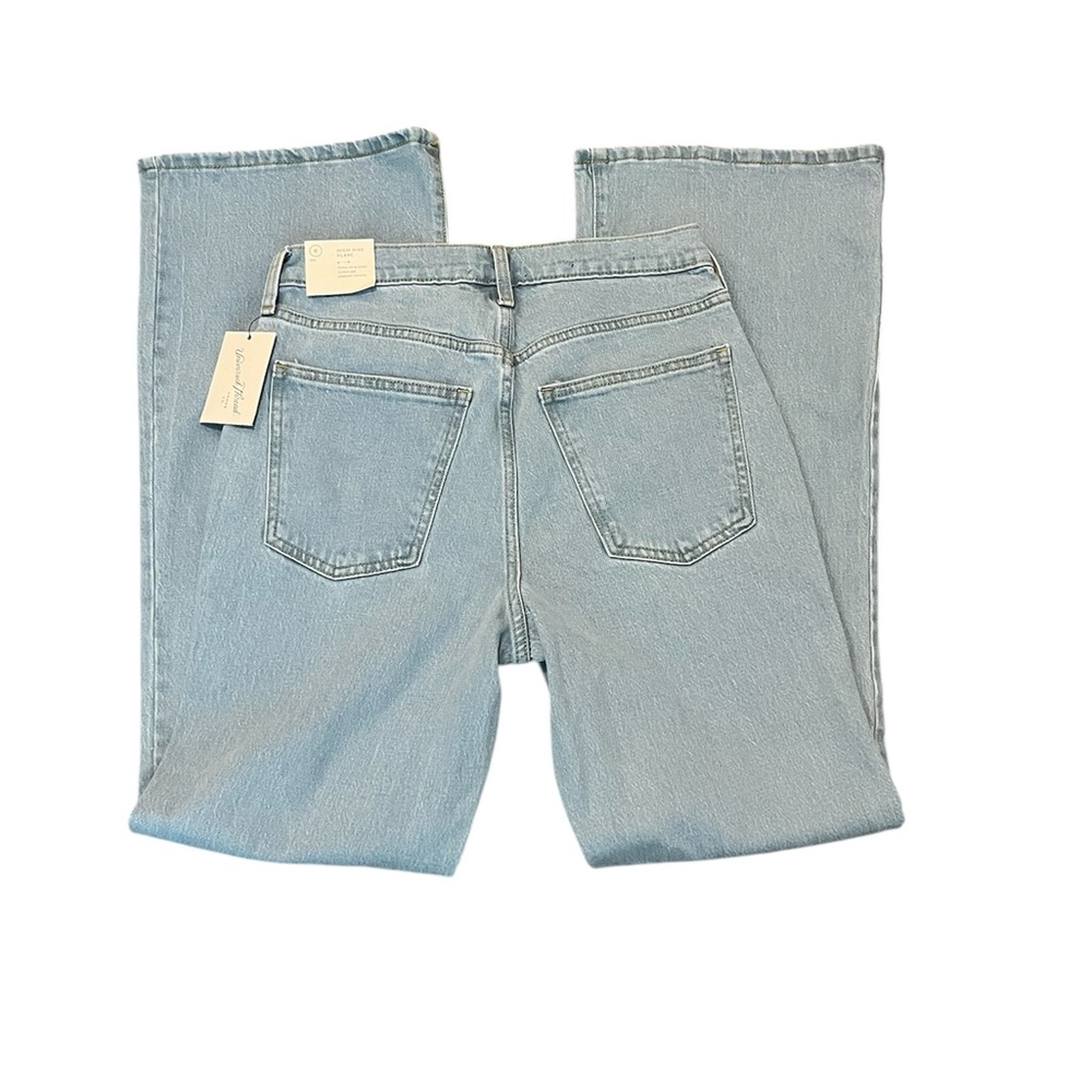 Universal Thread Women's High Waist Light Blue Flare Jeans Size: 6 - Picture 6 of 8